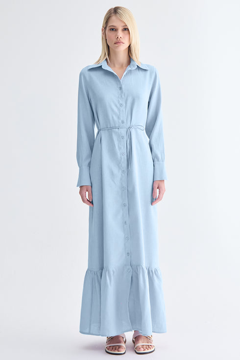 CHEMISE AZUL CLARO